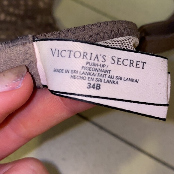 Victoria’s Secret taupe pushup padded bra 34B​ - Picture 4 of 8